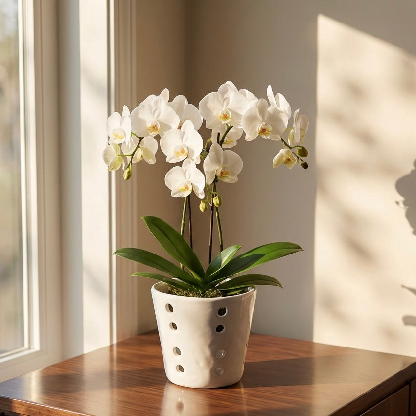 Clásica para orquídea.