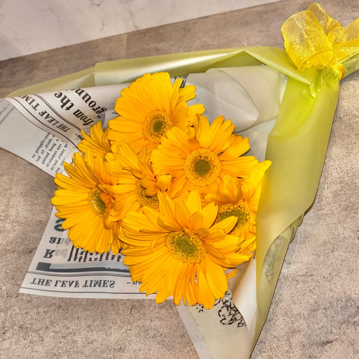 Bouquet Gerberas Amarillas